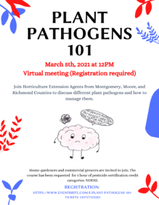 Cover photo for Plant Pathogens 101 Virtual Meeting