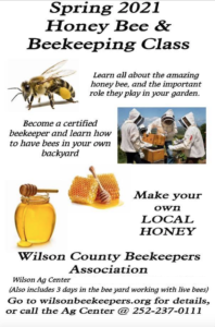 Cover photo for Wilson County Beekeepers Association Bee School