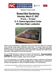 Cover photo for Raised Bed Gardening