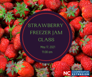 Cover photo for Strawberry Freezer Jam Class