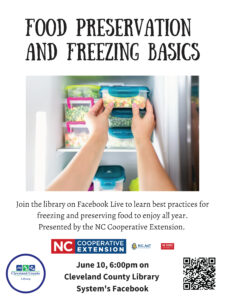 Cover photo for Upcoming Facebook Live Presentations - Food Preservation & Smoothies!