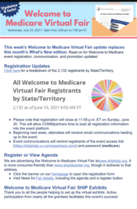 Medicare Virtual Fair