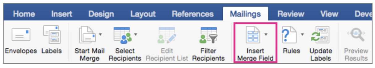 How to Create Labels With a Mail Merge in Word 2019 | NC State Extension