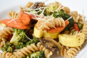 Whole Wheat Pasta with Vegetables