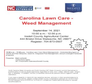 Cover photo for Carolina Lawn Care - Weed Management