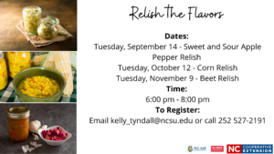 Cover photo for Relish the Flavors