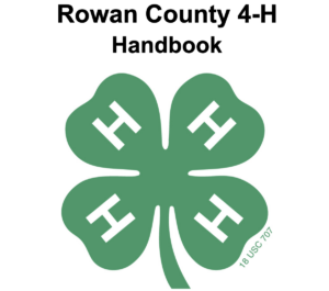 Cover photo for Rowan County 4-H Handbook