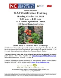 Cover photo for G.A.P Certification Training