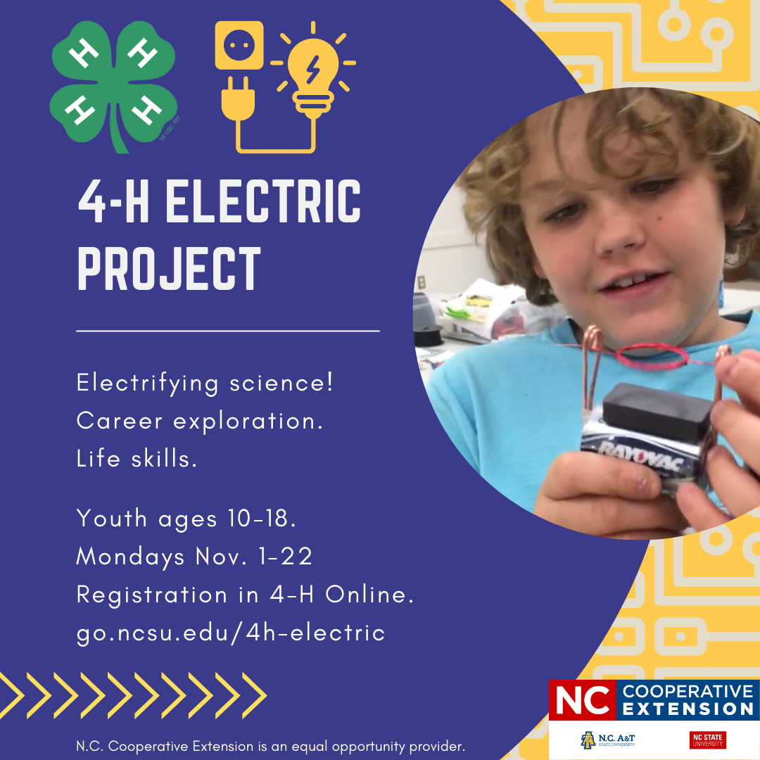 4H Electric Project N.C. Cooperative Extension