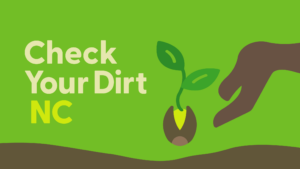 Logo Check Your Dirt NC