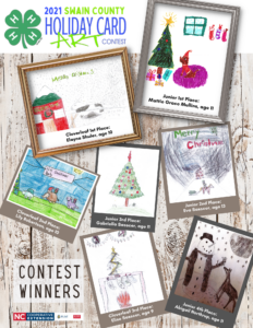 2021 4-H Card Winners