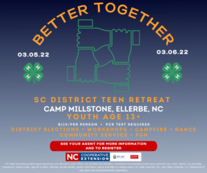 Cover photo for 2022 4-H Teen Retreat