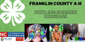 Franklin County 4-H Sizzling Summer Sessions