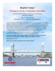 Cover photo for NCACDEP Hosts CRD Conference in Wilmington in May