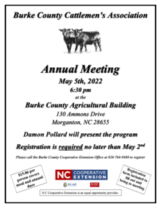 Cattlemen Annual Meeting Flyer