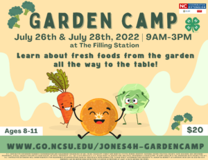 Learn about fresh foods from the garden all the way to the table!