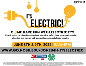 Cover photo for It's Electric! (Summer Fun 2022)