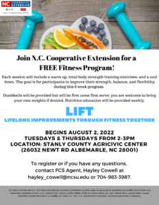 Cover photo for 2022 LIFT Program This August