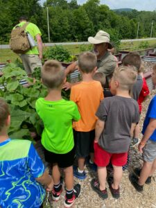 Cover photo for 4-H Summer W.O.W. Program Helps Plant Community Garden Beds