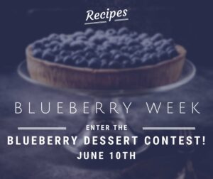 Cover photo for Blueberry Recipe Contest