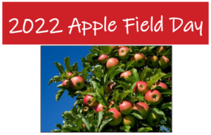 Cover photo for Apple Field Day: July 28, 2022!