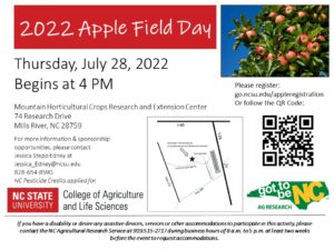 Apple Field Day Flyer 2022