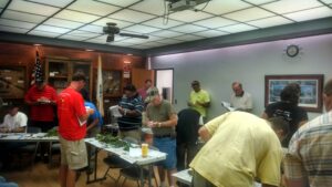 Students at pesticide recertification class