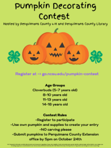 Pumpkin Decorating Contest