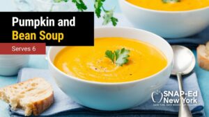 Image of bowls of pumpkin soup
