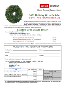 Cover photo for 2022 Holiday Wreath Sale