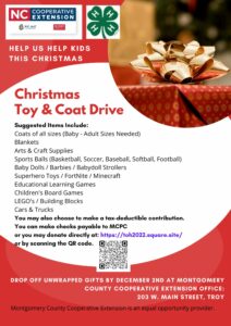 Cover photo for Montgomery County 4-H Tree of Hope Coat and Toy Drive