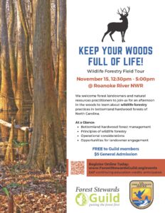 Wildlife Forestry Tour flyer