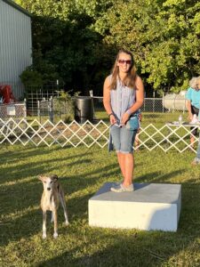 Bethany C. - 4-H'er who organized the Dog Show