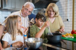 Cover photo for Cooking and Eating Together