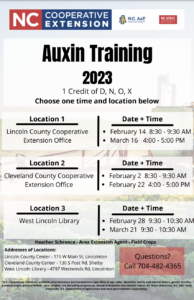 Cover photo for Auxin Training 2023