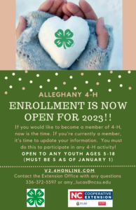 4H Online Enrollment 2023