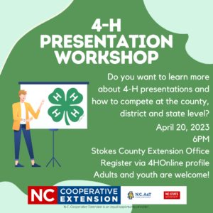 Cover photo for 4-H Presentation Workshop