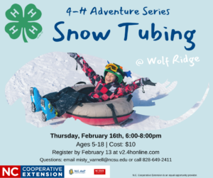 snow tubing image