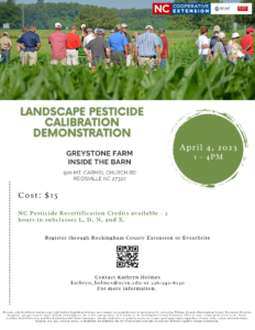 Cover photo for Landscape Pesticide Calibration Demonstration