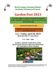 Garden Fest flyer