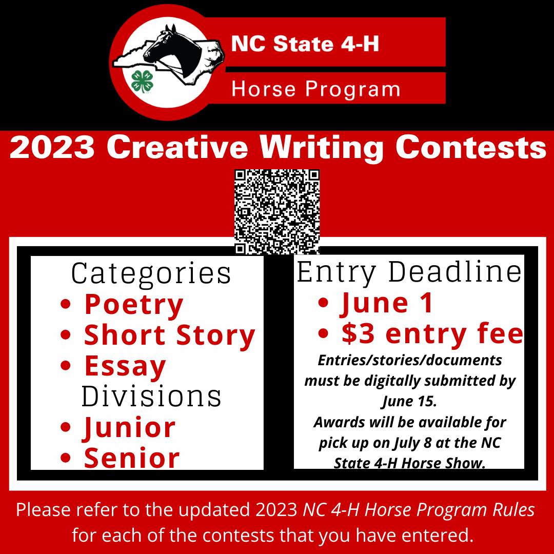 2023 Artistic Expression and Creative Writing Contests NC State Extension