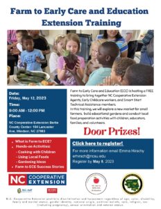 Cover photo for Farm to Early Care and Education Event