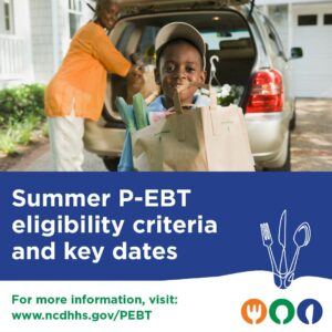 Cover photo for Summer 2023 P-EBT Benefit