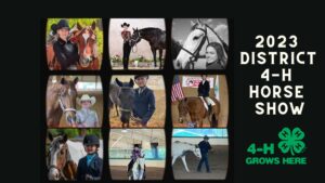 2023 District 4-H Horse Show
