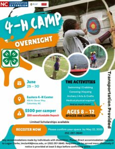 Cover photo for Warren County Is Going to Camp!