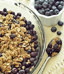 blueberry crisp