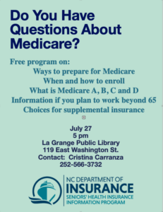 Medicare 101 flyer