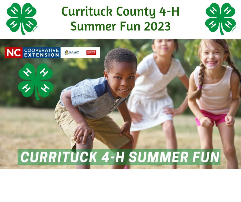 4H Summer Fun 2023 August Additions N.C. Cooperative Extension