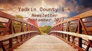 September Newsletter