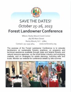 Cover photo for Forest Landowner Conference